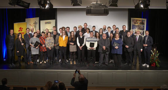 Die Preisträgerinnen und Preisträger des Landespreises für Heimatforschung 2022