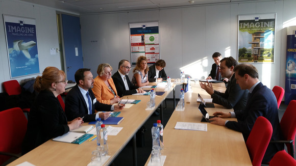 Forschung Vier Motoren für Europa Rencontre des 4ME avec la Commission européenne