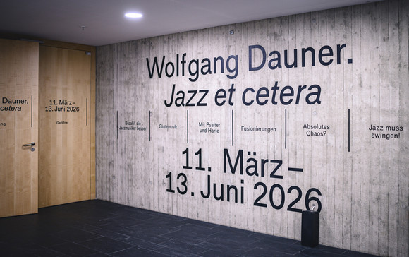 Ausstellungseröffnung von „Wolfgang Dauner. Jazz et cetera“