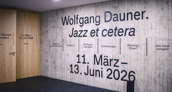 Ausstellungseröffnung von „Wolfgang Dauner. Jazz et cetera“