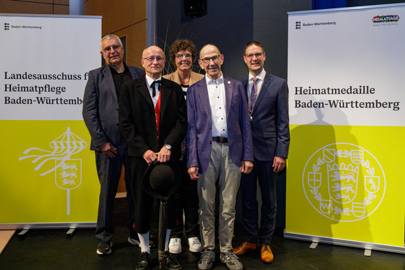 Dr. Konrad Exner und Peter Gérard aus Weinheim