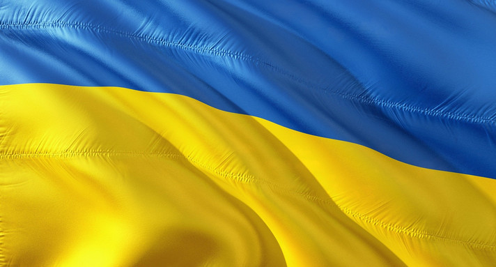 Symbolbild: Flagge der Ukraine