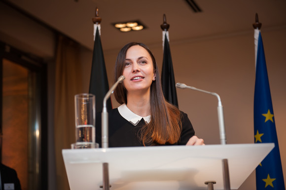 Europa Neujahrsempfang in der Landesvertretung in Brüssel Eva Maydell, Mitglied des Europäischen Parlaments und Präsidentin der Europäischen Bewegung International (Foto: © Vertretung des Landes Baden-Württemberg bei der Europäischen Union/FKPH)