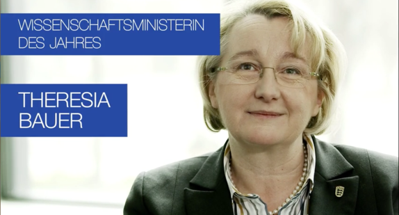 Theresia Bauer - Wissenschaftsministerin des Jahres