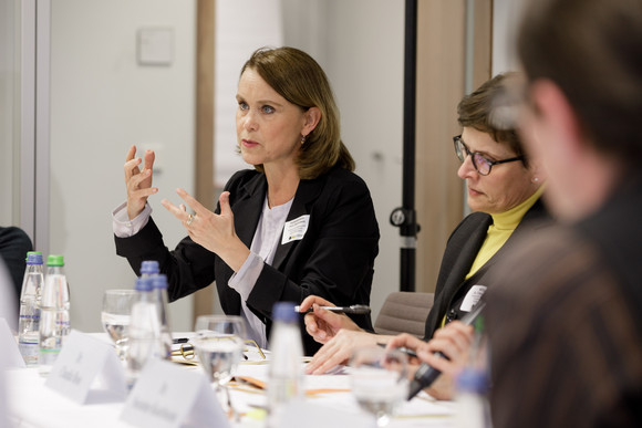 Auch Staatssekretärin Olschowski nahm an den Workshops teil.