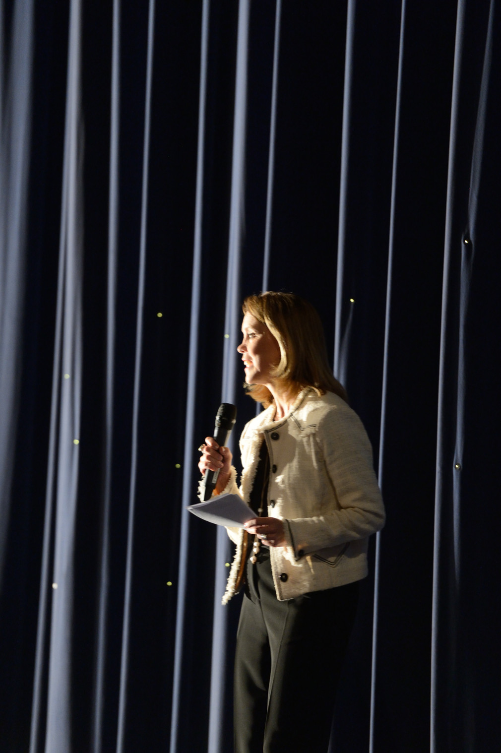 Staatssekretärin Petra Olschowski bei ihrer Ansprache, Foto: Stuttgarter Ballett