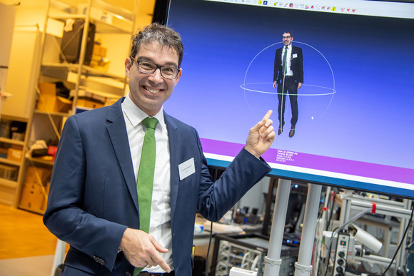 Konferenz Grenzüberschreitende Zusammenarbeit mit der Région Grand Est Staatssekretär Andre Baumann im Cyber Valley in Tübingen (Bild: Staatsministerium Baden-Württemberg)