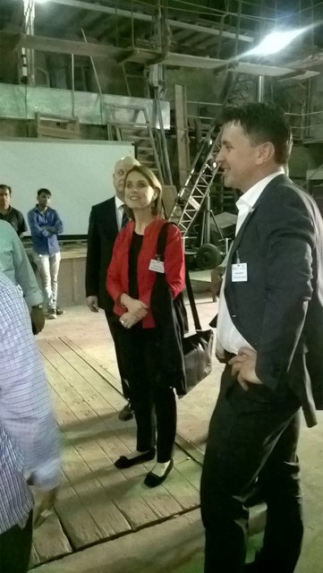 Kunst und Kultur Staatssekretärin besucht Indien Staatssekretärin besucht die Filmhochschule