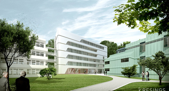 Neubau für das Center for Visual Computing of Collectives der Universität Konstanz 