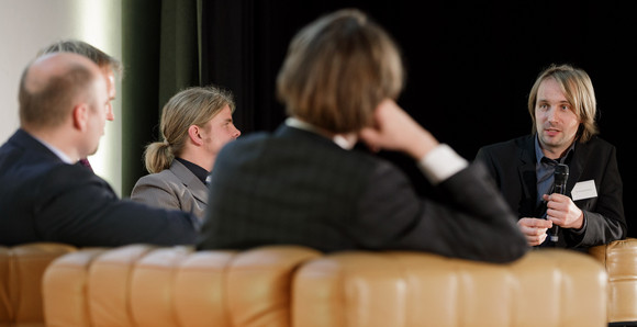 Forschung Verleihung des Landesforschungspreises und des Preises für mutige Wissenschaft 2016 Dr.-Ing. Ferdinand Ludwig, Foto: MWK / Jan Potente