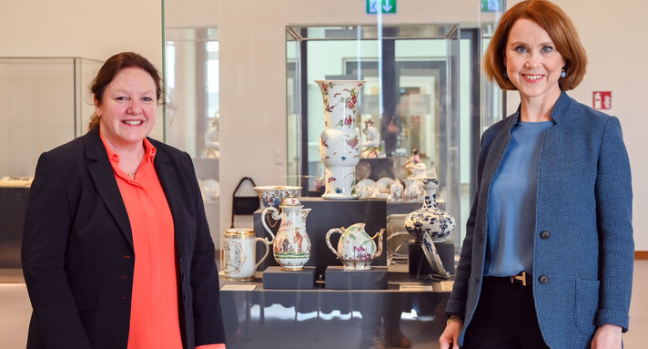 ARTIS-Uli Deck// 13.04.2022 Badisches Landesmuseum und  Ministerium für Wissenschaft, Forschung und Kunst Baden-Württemberg, gemeinsamer  Präsentationstermin & Pressegespräch zur Sammlung Dr. Ernst Gallinek.