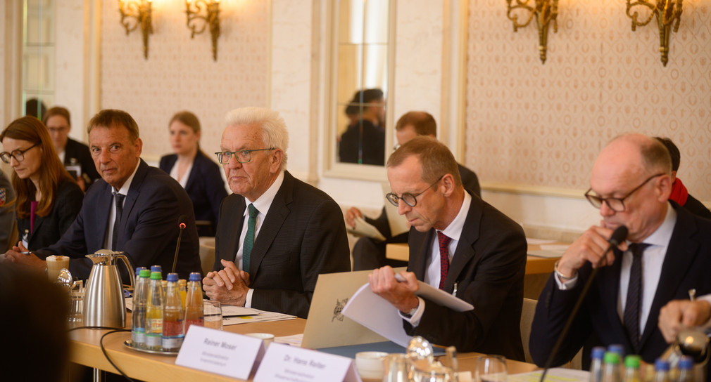 Foto von MP Winfried Kretschmann