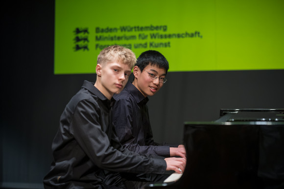 Christian Radoske und Chenning Zheng Musikschule Badische Bergstraße