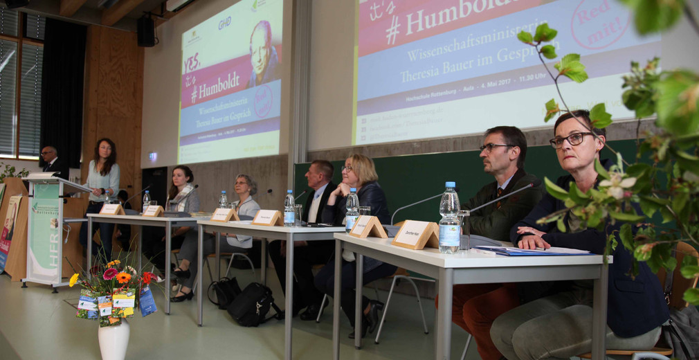 "Yes it's #Humboldt" an der Hochschule Rottenburg, Foto: Hochschule Rottenburg/Petra Martin-Jacob