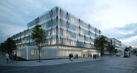Visualisierung Gebäude Cyber Valley I