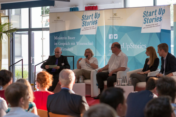 Start Up Stories DHBW Karlsruhe, Foto: Flying Picture Service 