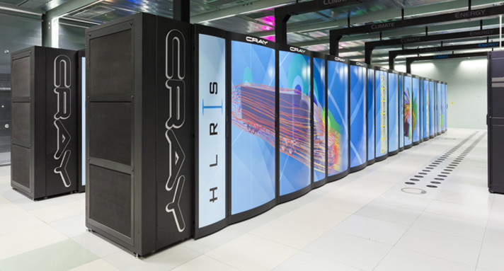 HLRS-Supercomputer Hazel Hen, Foto: Boris Lehner für HLRS
