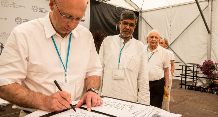 Foto: Christian Flemming/Nobel Laureate Meetings Lindau/dpa
