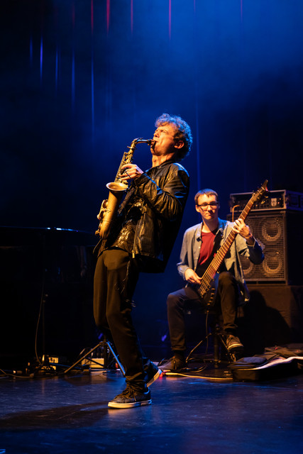 Verleihung des Jazz-Preises Baden-Württemberg 2022 an Saxophonist Jakob Manz