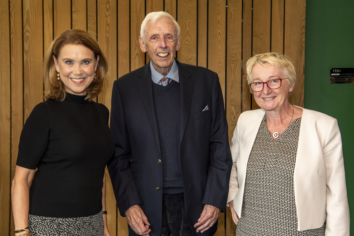 Minister a.D. Klaus von Trotha mit Ministerin a.D. Theresia Bauer und Ministerin Petra Olschowski