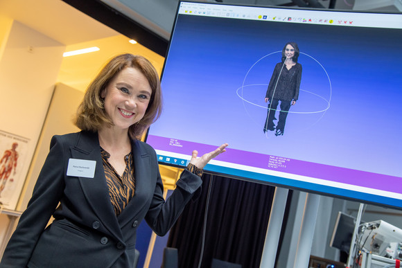 Konferenz Grenzüberschreitende Zusammenarbeit mit der Région Grand Est Staatssekretärin Petra Olschowski im Cyber Valley in Tübingen (Bild: Staatsministerium Baden-Württemberg)