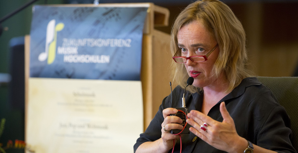 4. Symposium am 30.06.2014 in der Universität Mannheim, Impulsreferat Prof. Dr. Susanne Binas-Preisendörfer, Foto: MWK