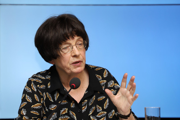 Pressekonferenz Optimierte Kostensteuerung im staatlichen Hochbau Staatsrätin Gisela Erler