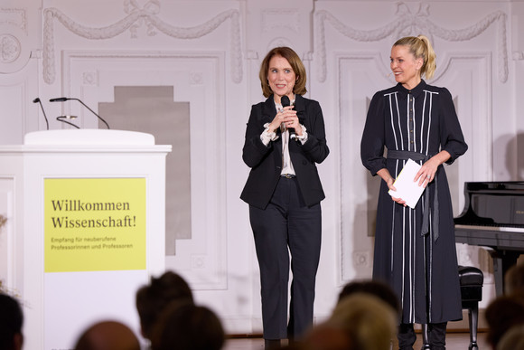 Empfang für neuberufene Professorinnen und Professoren.