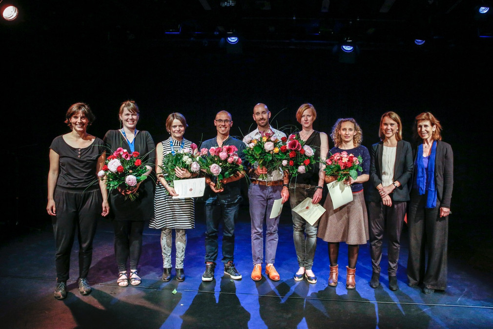 Gruppenbild Kinder- und Jugendtheaterpreis 2016, Foto: JES