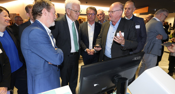 Ministerpräsident Kretschmann bei der Jahresveranstaltung des Forums Gesundheitsstandort
