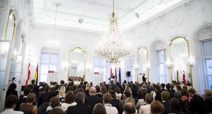 Andrássy Universität Budapest, Semestereröffnung 2014, Foto: Ancsin Gabor