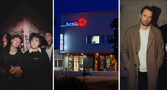 Auszeichnung  POPLÄND Award 2025 an NIKRA, franz.K und Jules Kalmbacher Luca Vasi (NIKRA) / MEDIA&MORE (franz.K) / Phil Heßler (Jules Kalmbacher)