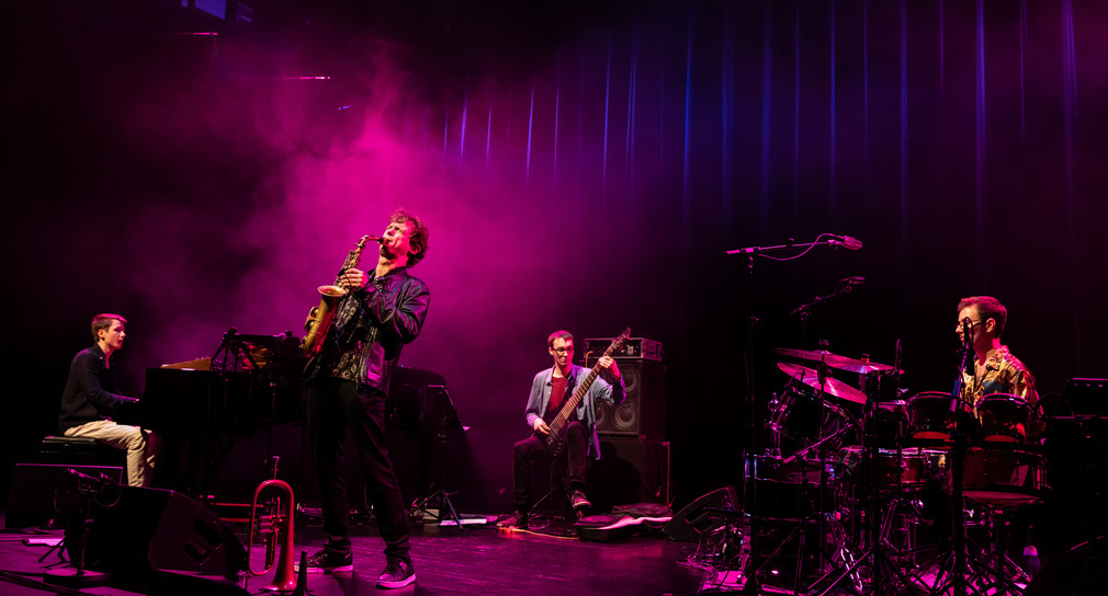 Verleihung des Jazz-Preises Baden-Württemberg 2022 an Saxophonist Jakob Manz