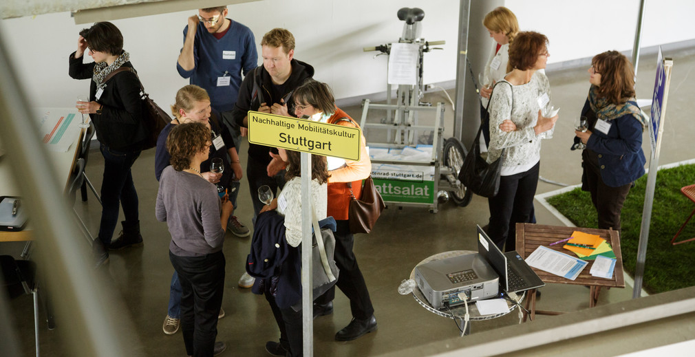 Reallabor Future City Lab_Stuttgart: Reallabor für nachhaltige Mobilitätsstruktur (Universität Stuttgart), Foto: MWK/Jan Potente