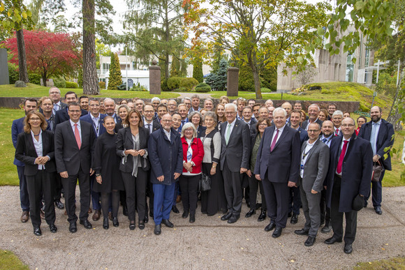 Auslandsbeziehungen Delegationsreise nach Finnland und Schweden Delegationsfoto in Helsinki (Finnland) (Bild: Staatsministerium Baden-Württemberg)