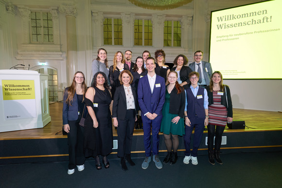 Empfang für neuberufene Professorinnen und Professoren.