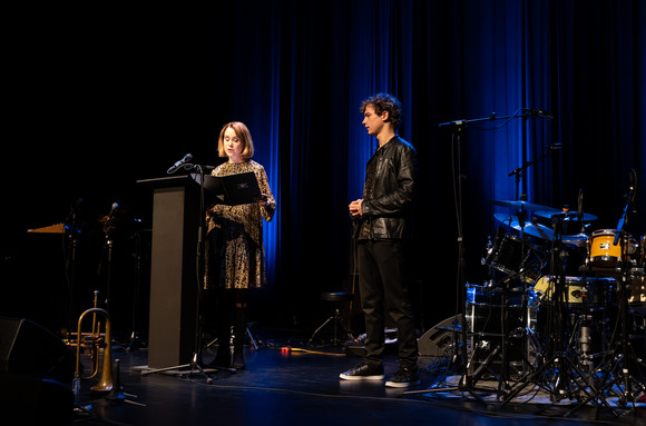 Verleihung des Jazz-Preises Baden-Württemberg 2022 an Saxophonist Jakob Manz