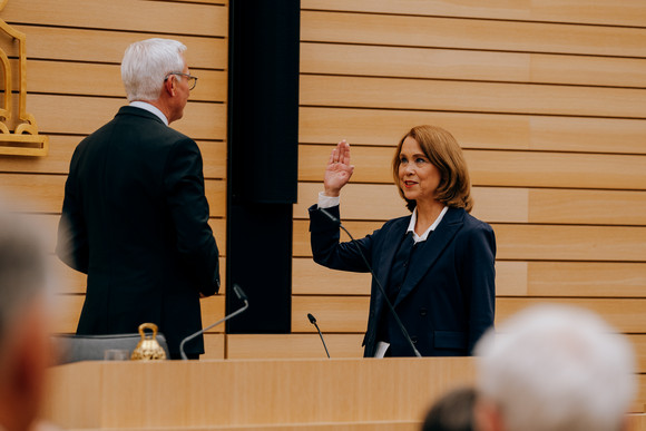 Vereidigung Ministerin Olschowski