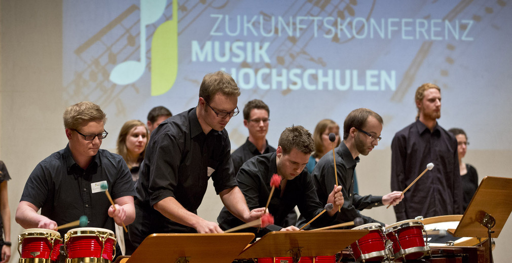 3. Symposium am 02.06.2014 in der Hochschule für Musik Freiburg  - Musikalischer Beitrag von Studierenden der Staatlichen Hochschule für Musik Trossingen, Foto: MWK