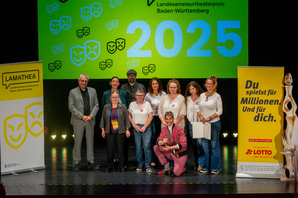 Landesamateurtheaterpreis LAMATHEA 2025 LAMATHEA 2025 Gruppenfoto