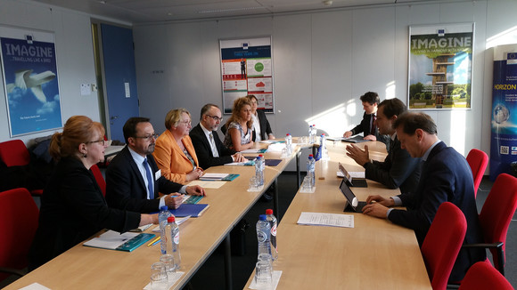 Forschung Vier Motoren für Europa Rencontre des 4ME avec la Commission européenne