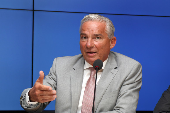Pressekonferenz Auf dem Weg zur digitalen Leitregion Digitalisierungsminister Thomas Strobl