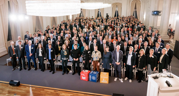 Empfang für neuberufene Professorinnen & Professoren,  Landeslehrpreis 2023