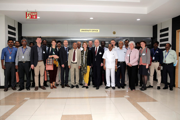 Kunst und Kultur Staatssekretärin besucht Indien Staatssekretärin besucht SRM Madras