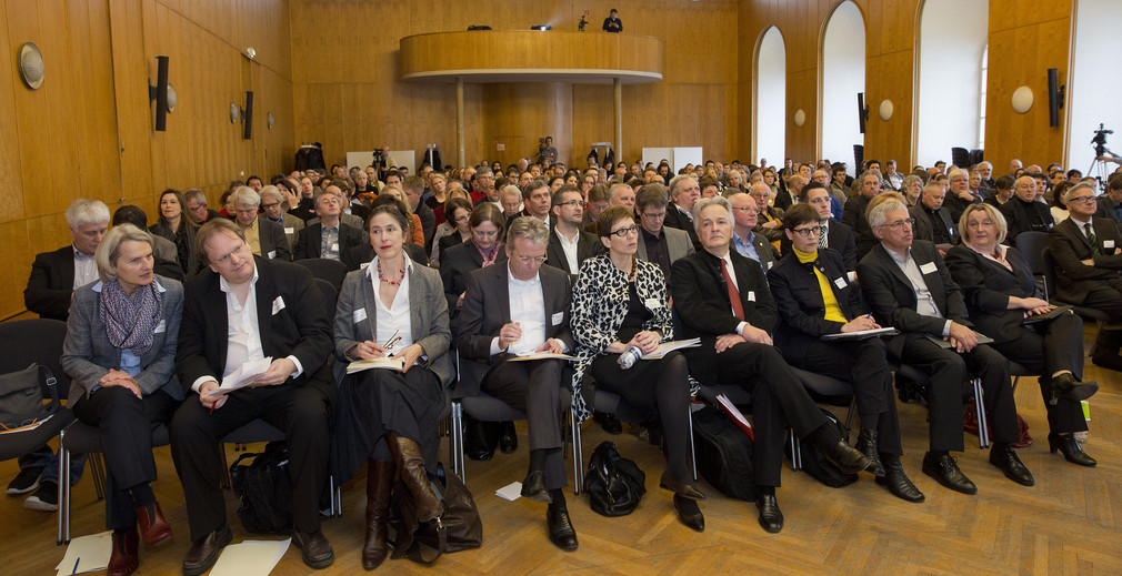 1. Symposium am 15.02.2014 in der Universität Mannheim - Eröffnungsveranstaltung