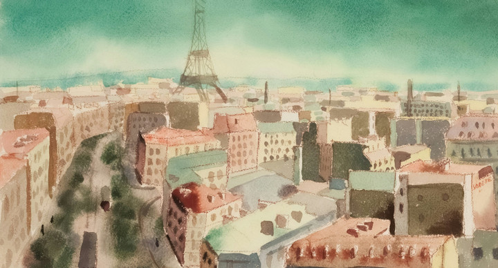 Paris Aquarell