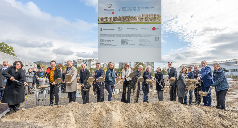 Forschung Spatenstich für „smartes“ Herzzentrum mit assoziiertem Forschungsinstitut UKHD