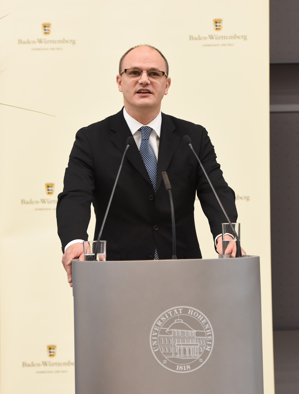 Ministerialdirektor Ulrich Steinbach, Foto: Universität Hohenheim/Oscar Eyb