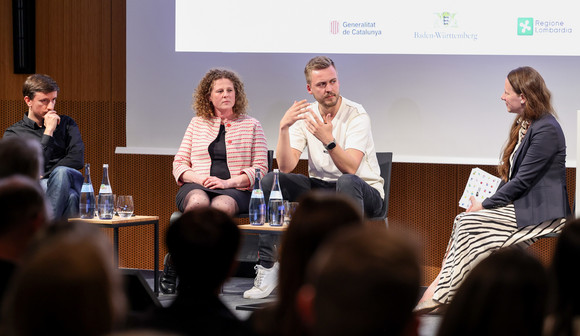 Europa Präsidentschaft der „Vier Motoren für Europa“ übergeben Diskussion mit KI-Start-Ups aus den Regionen der „Vier Motoren“