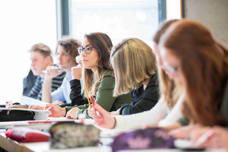 Studierende in der Vorlesung